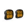 DENALI DL4 AMBER DRIVING LIGHT PODS W/ DATADIM TECHNOLOGY DNL.DL4.050.A.2