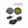 MOTORFANS L6R ULTRA | 100W (PAIR) 6500K 10000LM COMBO BEAM LED AUXILIARY LAMP - HK240609