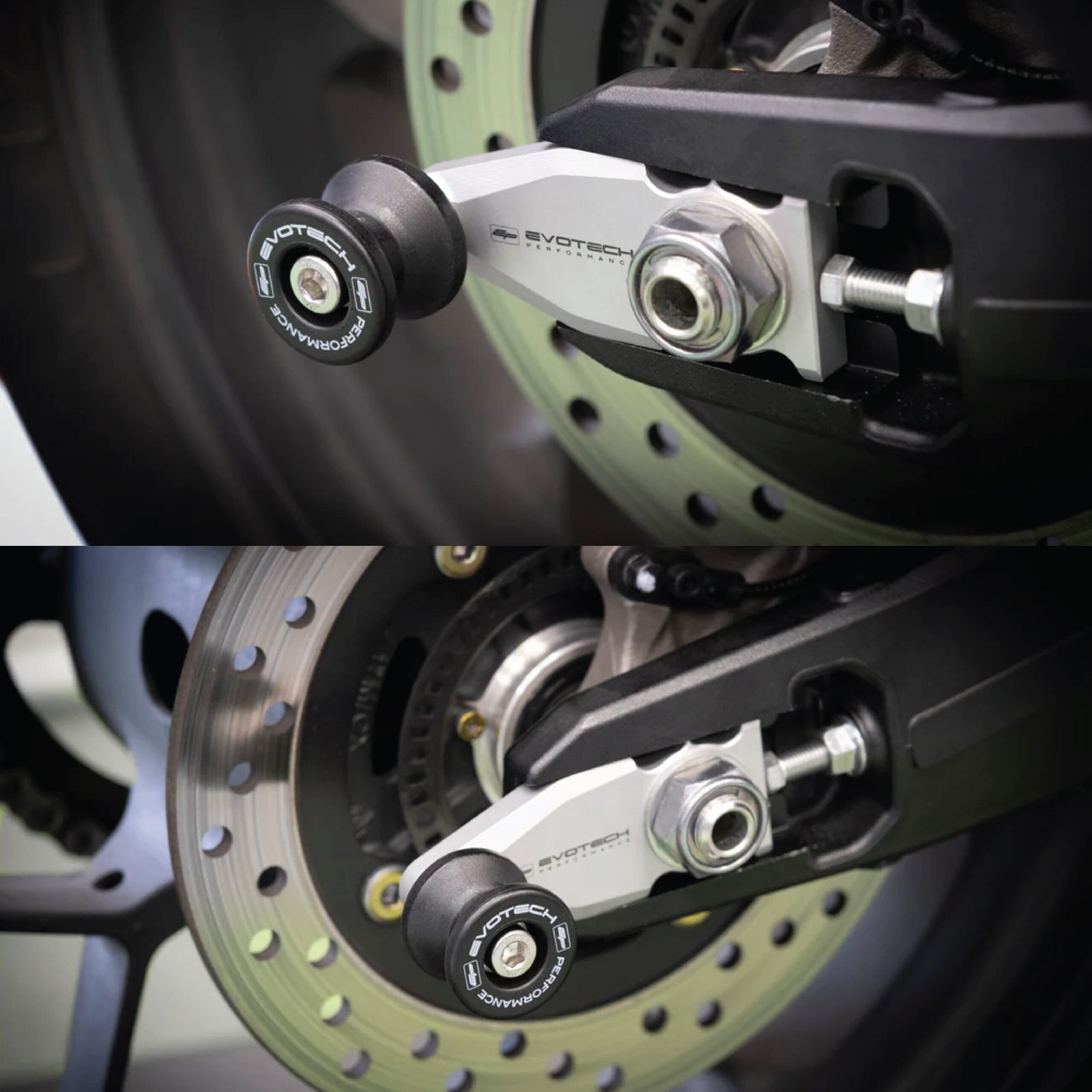 HONDA CBR 650 R / CB 1000 HORNET (24+ PADDOCK STAND CHAIN ADJUSTER BLOCK EVOTECH PERFORMANCE – PRN012590-018221 - Image 2