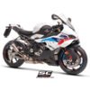 BMW S1000RR SC-PROJECT S1 (2019-2025) TITANIUM SLIP-ON EXHAUST - B33G-41T