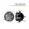 MOTORFANS L6R PRO | 100W (PAIR) FULLY DIMMABLE 6500K 10000LM COMBO BEAM LED AUXILIARY LAMP - HK370609