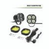 MOTORFANS L4G PRO |  100W (PAIR) FULLY DIMMABLE 6500K 10000LM SPOT BEAM LED AUXILIARY LAMP – HK230609