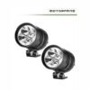 MOTORFANS L4X MAX | 80W(PAIR) FULLY DIMMABLE 6000K 8000LM SPOT BEAM LED AUXILIARY LAMP - HK550609