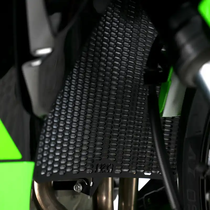 R&G RADIATOR GUARD FOR KAWASAKI ZX6R (19+ - RAD0314PROBK - Image 4