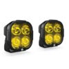 DENALI DL4 SELECTIVE YELLOW DRIVING LIGHT PODS W/ DATADIM TECHNOLOGY DNL.DL4.050.Y.2