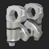 ROX SPEEDEX - ANTI VIBE HANDLEBAR RISER FOR BMW R1200GSA / R1250GSA (13-24) - 1R-AV2GSA