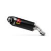 AKRAPOVIC - KAWASAKI ZX6R (09+ SLIP-ON LINE CARBON FIBER - S-K6SO7-ZC