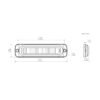 DENALI B6 LED BRAKE LIGHT KIT WITH FLUSH MOUNT - DNL.B6.10200