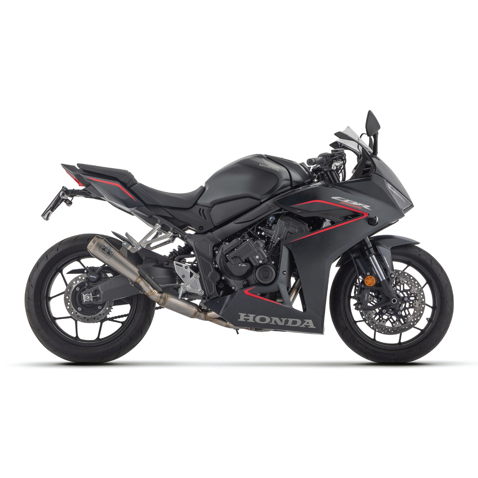HONDA CBR 650R / CB 650R FULL SYSTEM (24+ TITANIUM PRO-RACE SILENCER WITH STAINLESS STEEL COLLECTORS - 71069PR - Image 2