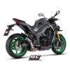 KAWASAKI Z1100 SC-PROJECT (25+ CR-T CARBON FIBER SLIP-ON EXHAUST – K44A-T36CR