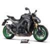 KAWASAKI Z1100 SC-PROJECT (25+ SC1-R CARBON FIBER SLIP-ON EXHAUST – K44A-T90C