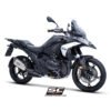 BMW R 1300 GS / GSA (23+ SC-PROJECT TITANIUM EXHAUST (COMPATIBLE WITH ORIGINAL SIDE CASES) - B40A-T153T-L