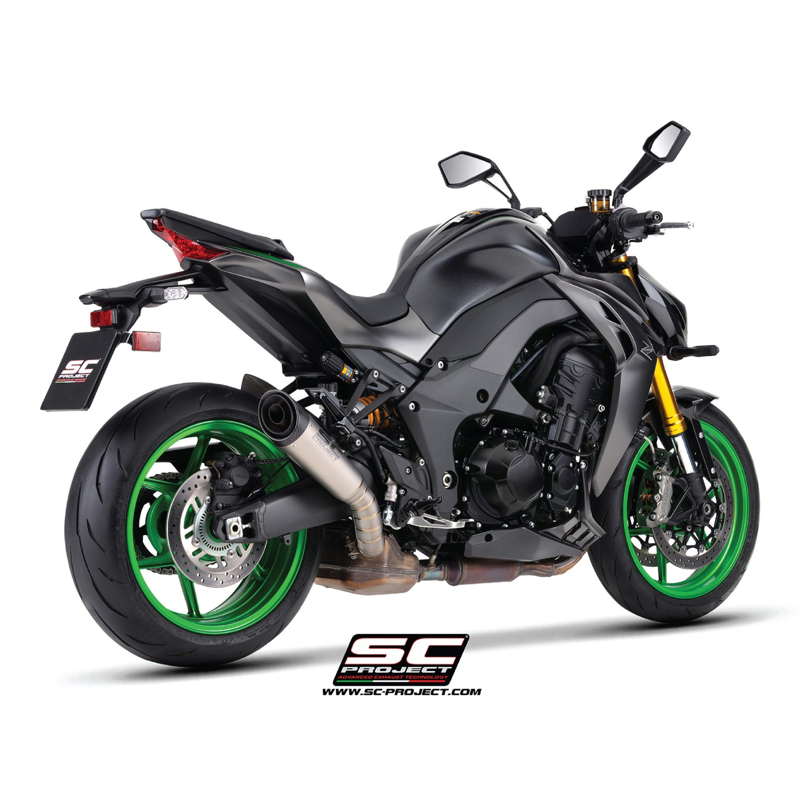 KAWASAKI Z1100 SC-PROJECT (25+ S1 TITANIUM SLIP-ON EXHAUST – K44A-T41T - Image 3