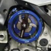 BMW CLEAR CLUTCH COVER OIL BATH 3D EVO BLACK/BLUE - CCDV12DC
