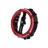 BMW CLEAR CLUTCH COVER OIL BATH 3D EVO BLACK/RED - CCDV12DA